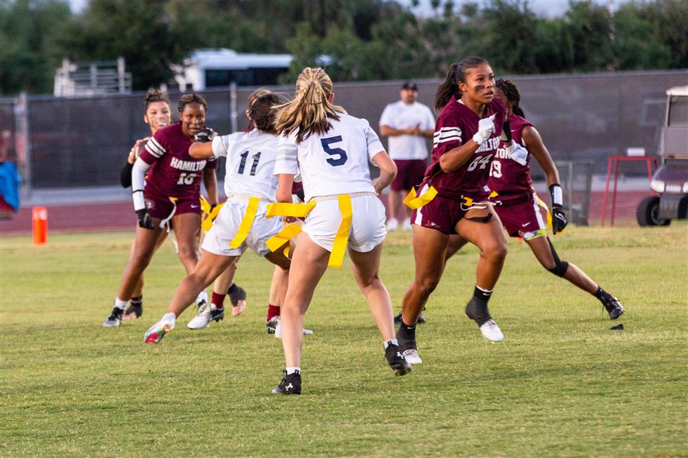 Flag Football Finals, Casteel v. Hamilton